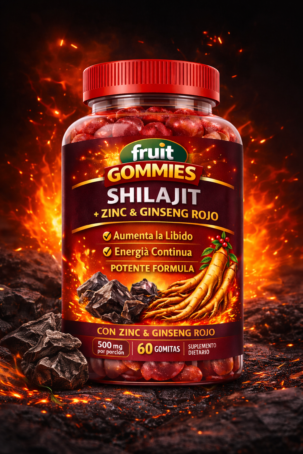 GOMITAS SHILAJIT + GINSENG