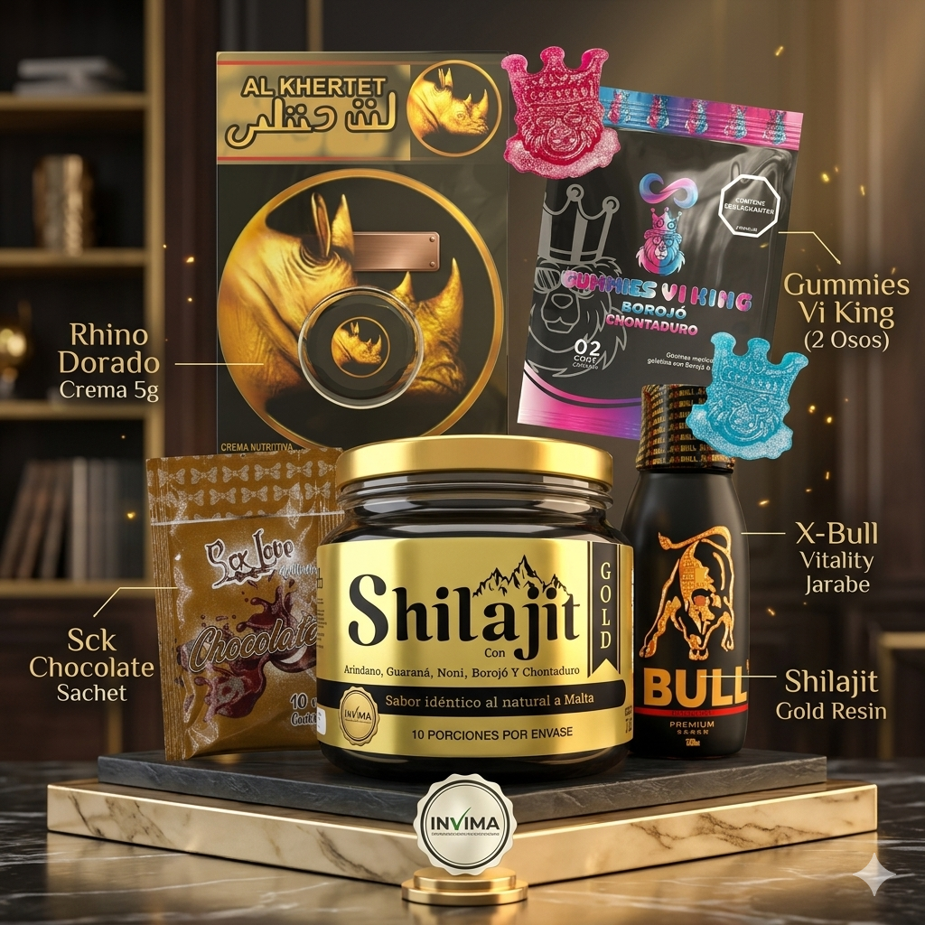 Kit Shilajit Gold Premium — Pago Contraentrega